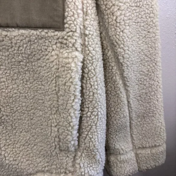 Polham Japan Sherpa Heavy Weight Jacket Front Pocket Beige Men XXL